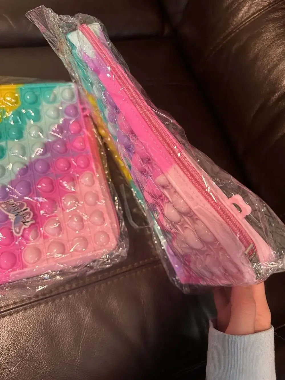 Pop it fidget sensory tablet case